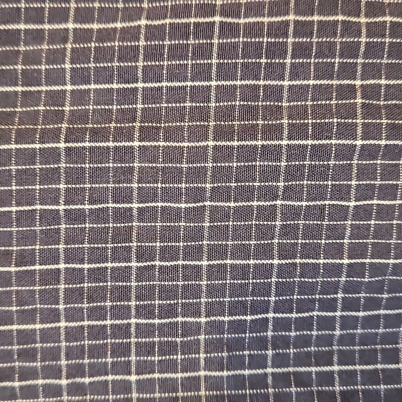 Vintage Levi's Shirt Plaid Mens L Large navy Red Tab Button down Short Sleeve - Picture 3 of 7